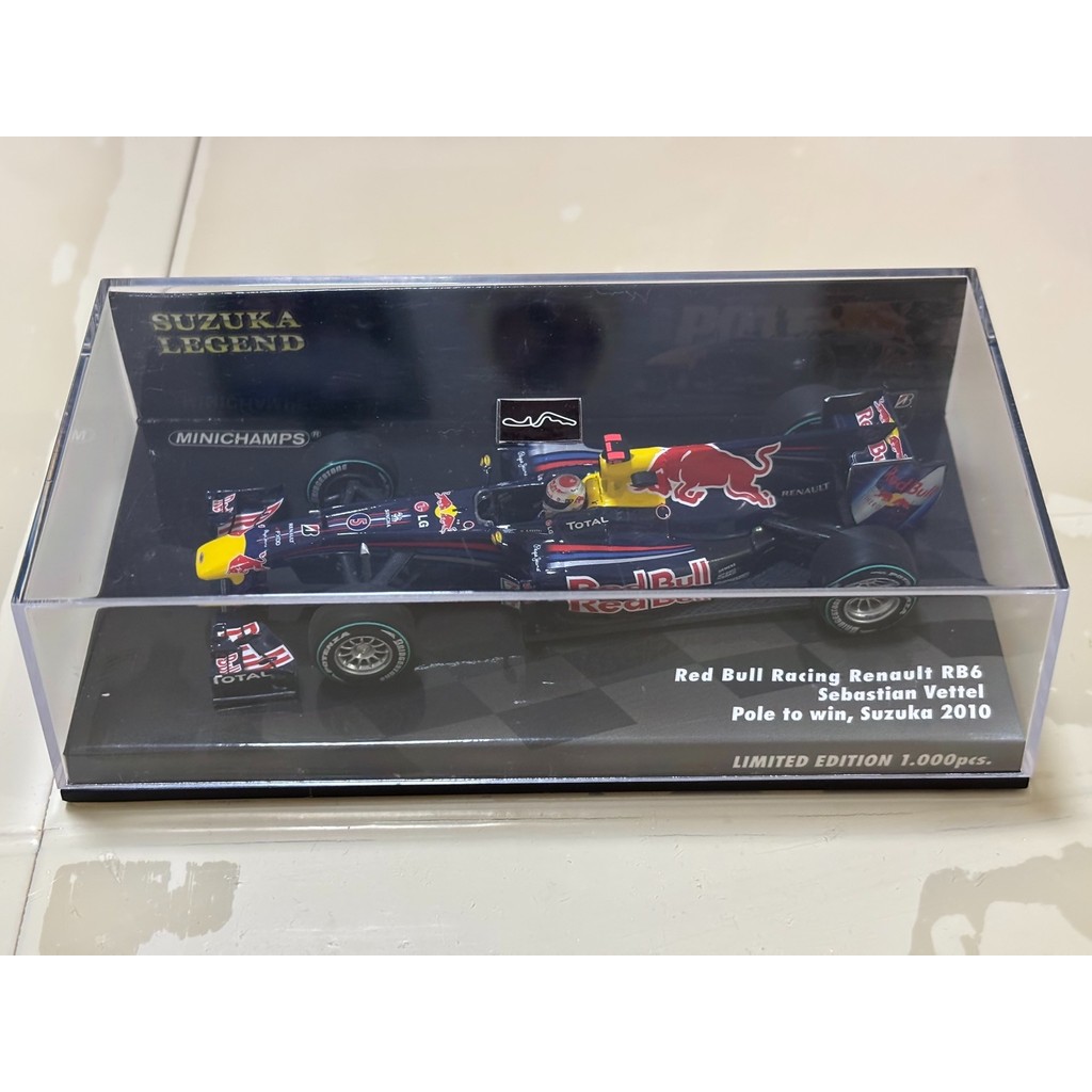 MINICHAMPS Mini Cut F1 1/43 Red Bull RB6 Wittel 2010 Suzuka Pole Win Special Note Pole to winSUZUKA 