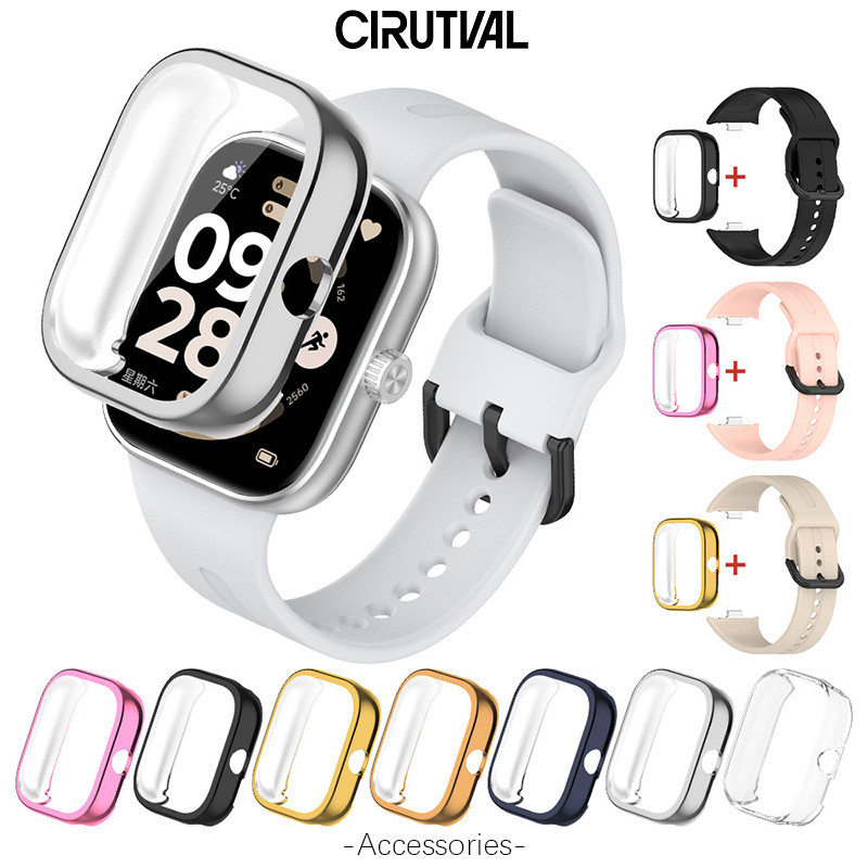 สายซิลิโคน นุ่ม ยางกีฬา สายรัดข้อมือ เคส TPU ปกป้อง Gores for Redmi 6 Active/Lite 6 5 4 อะไหล่