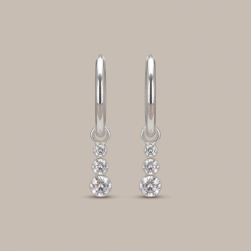 Soren Earrings ต่างหูเงินแท้ S925 [MERCELO]