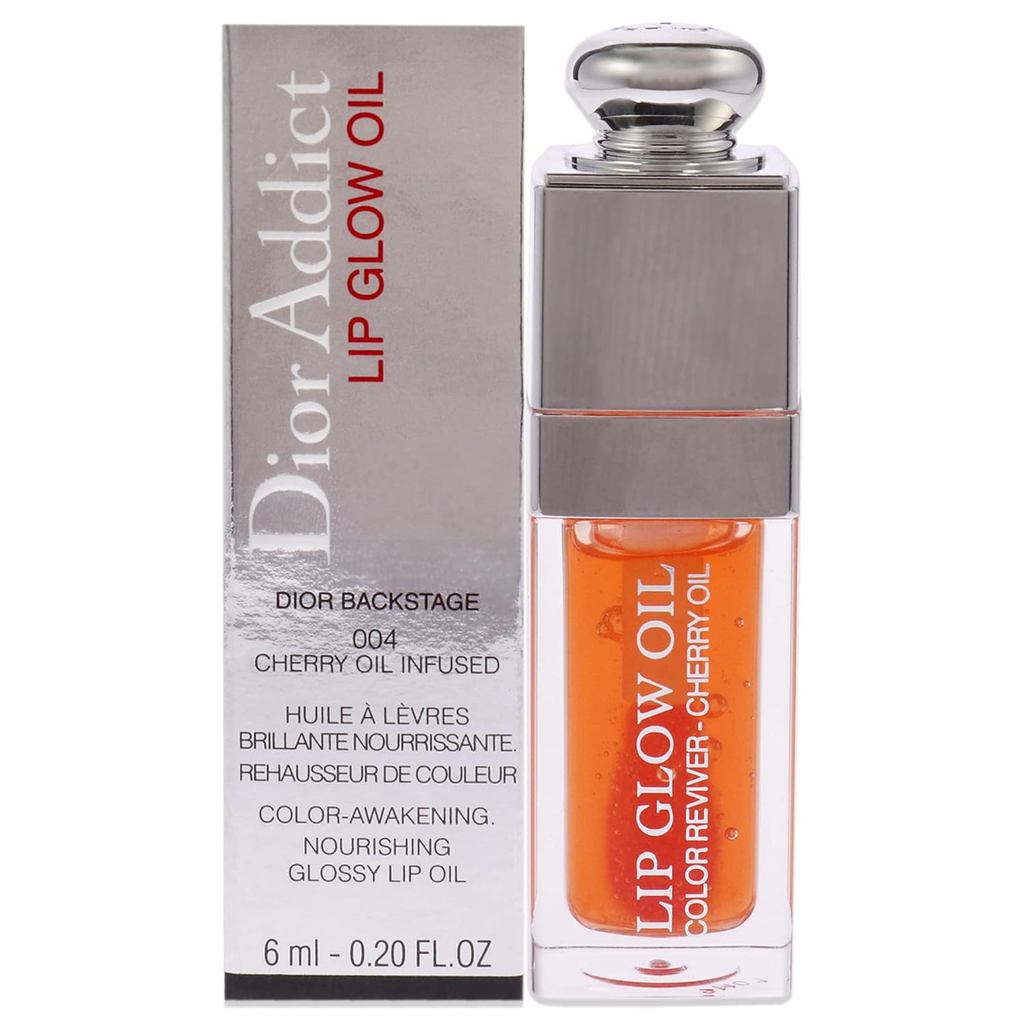 Christian Dior Dior Addict Lip Glow Oil - 004 Coral Women Lip Oil 0.2 oz,6 ml (1er Pack) 000N