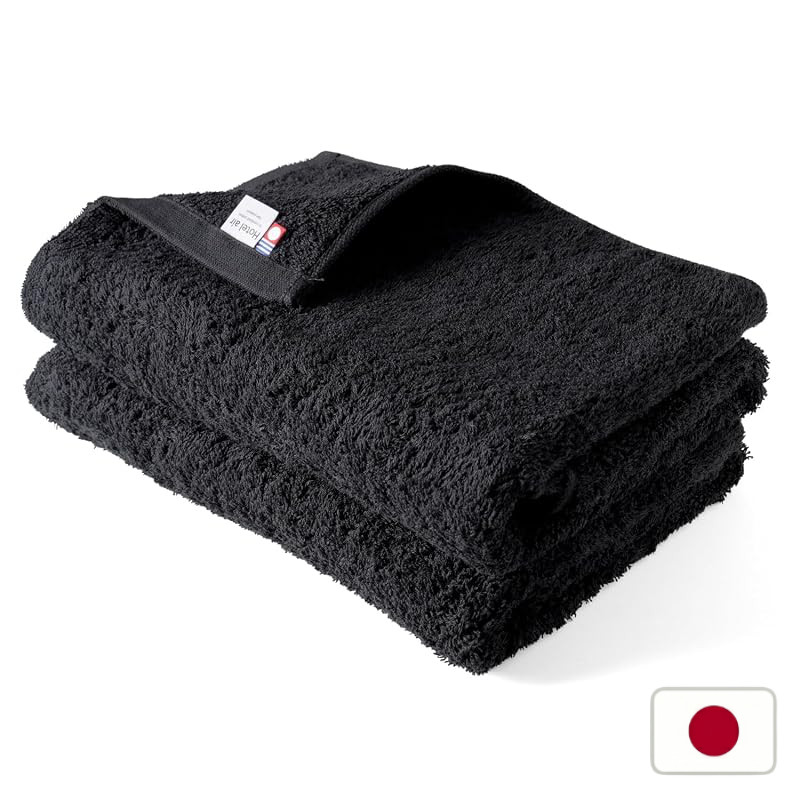 OruTa Bath Towel Imabari 2-Piece Set 100% Cotton Absorbent Quick-Dry Medium Thickness Made in Japan 