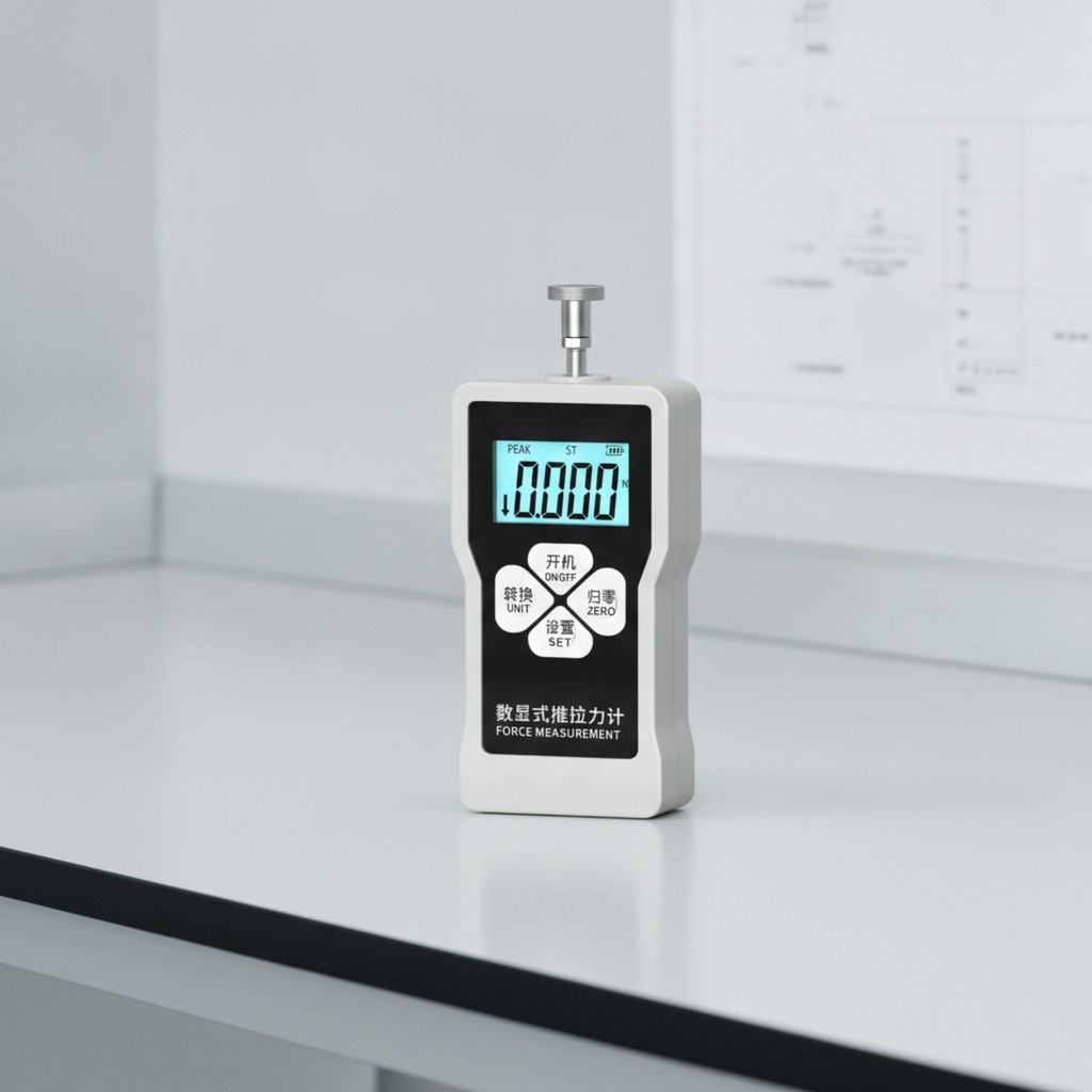 Push Pull Force Gauge Handheld Digital Force Gauge Dynamometer เครื่องมือวัดที่แม่นยําสูงแบบพกพาสําห