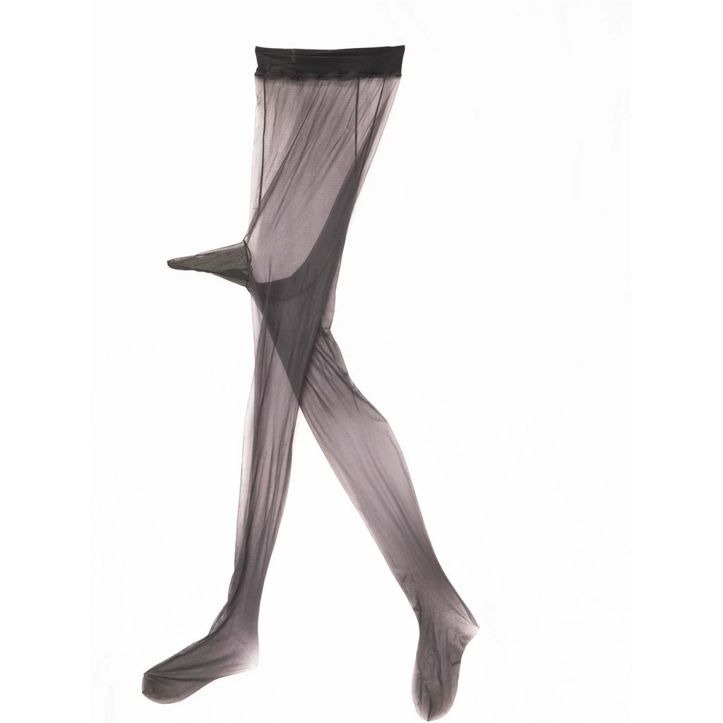 ขนาดใหญ่ Xuedaili ที่มองไม่เห็น 0D โปร่งใสก้น Double Line ผู้ชาย JJ ชุด Pantyhose Leggings ถุงน่องเซ