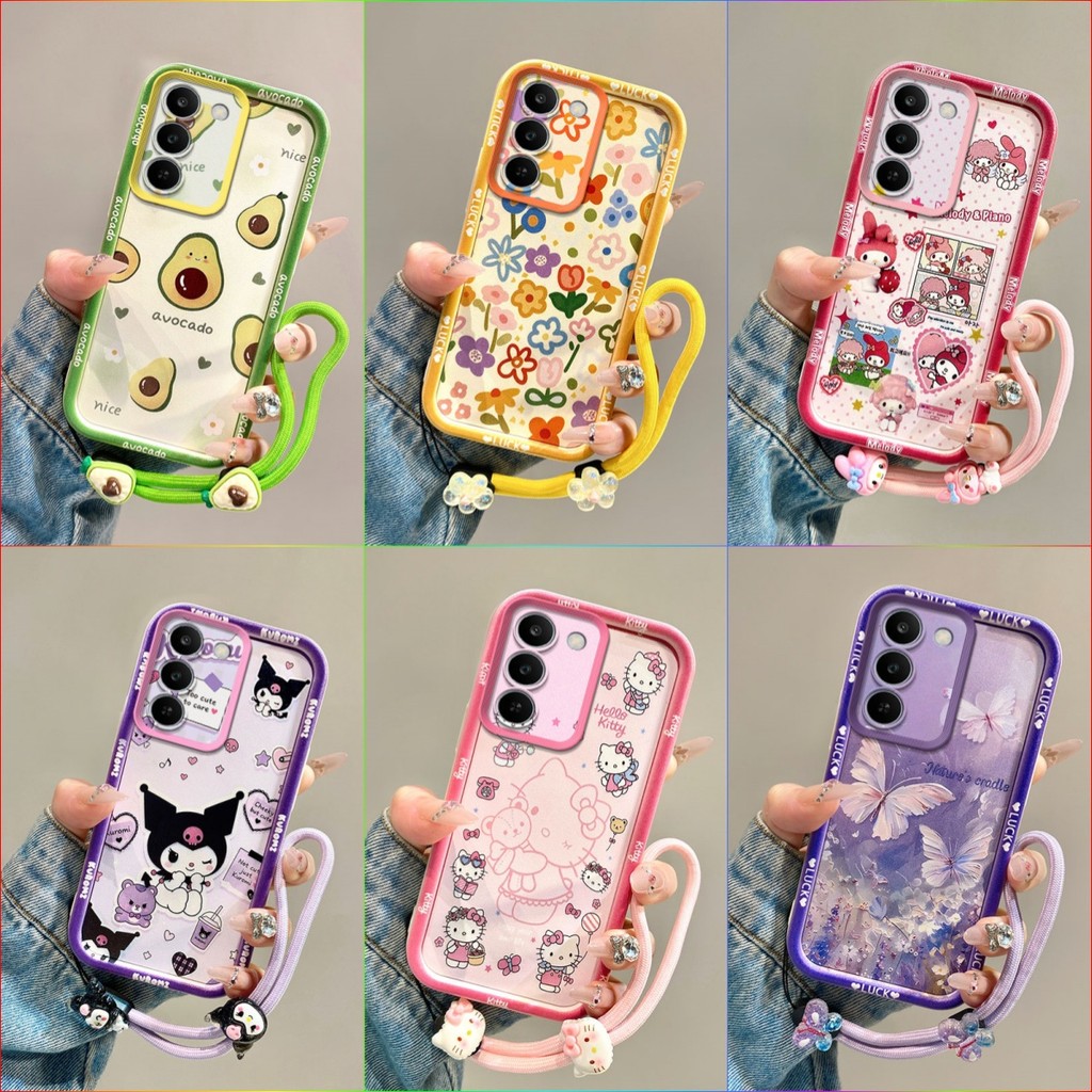 เคสสําหรับRealme C100 เคสโทรศัพท์ซิลิโคนอ่อนนุ่มพิมพ์การ์ตูนน่ารัก