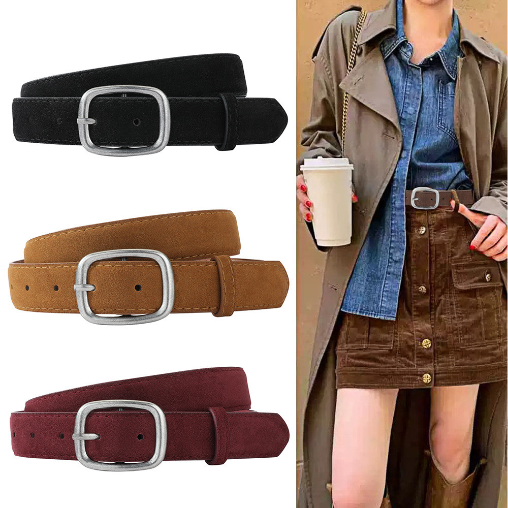 Merad Suede Belt Retro Women