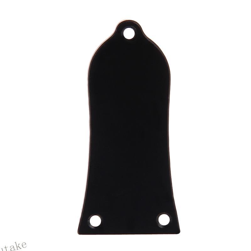 UKI 3 หลุมระฆังรูปร่างพลาสติกระฆังสไตล์กีตาร์ไฟฟ้า Truss Rod Cover สําหรับ Gibson