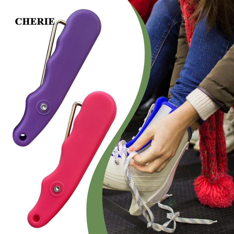 [Cherie] Ice Skate Lace Tighter Shoe Lace Tighter Shoe Lace Puller Shoe Spooter Skating Accessory Ga