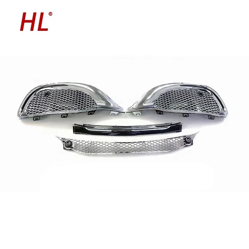 4VB1 ยี่ห้อใหม่ HL สไตล์ใหม่คุณภาพสูงรถกันชนหน้ายานยนต์ Mid-net Grille การปรับเปลี่ยนสําหรับ Mercede