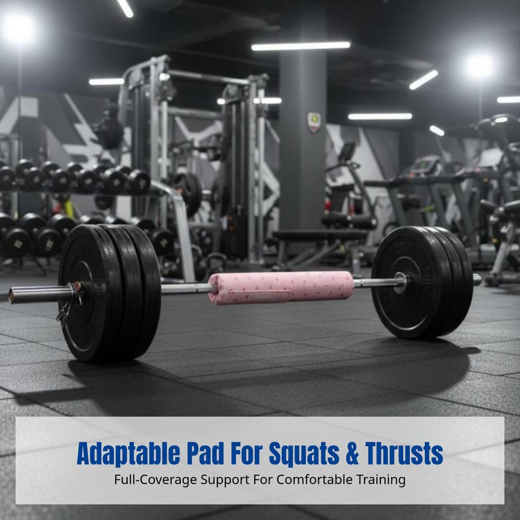 แผ่นรองไหล่ Barbell, อุปกรณ์ป้องกันคอสําหรับหมอบ, แผ่น Thrust Pelvic, รองรับยกน้ําหนักอเนกประสงค์