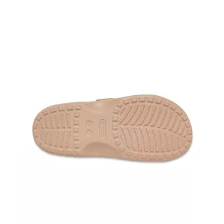 CROCS รองเท้าแตะผู้หญิง SATURDAY METALLIC BUCKLE SANDAL - BLUSH