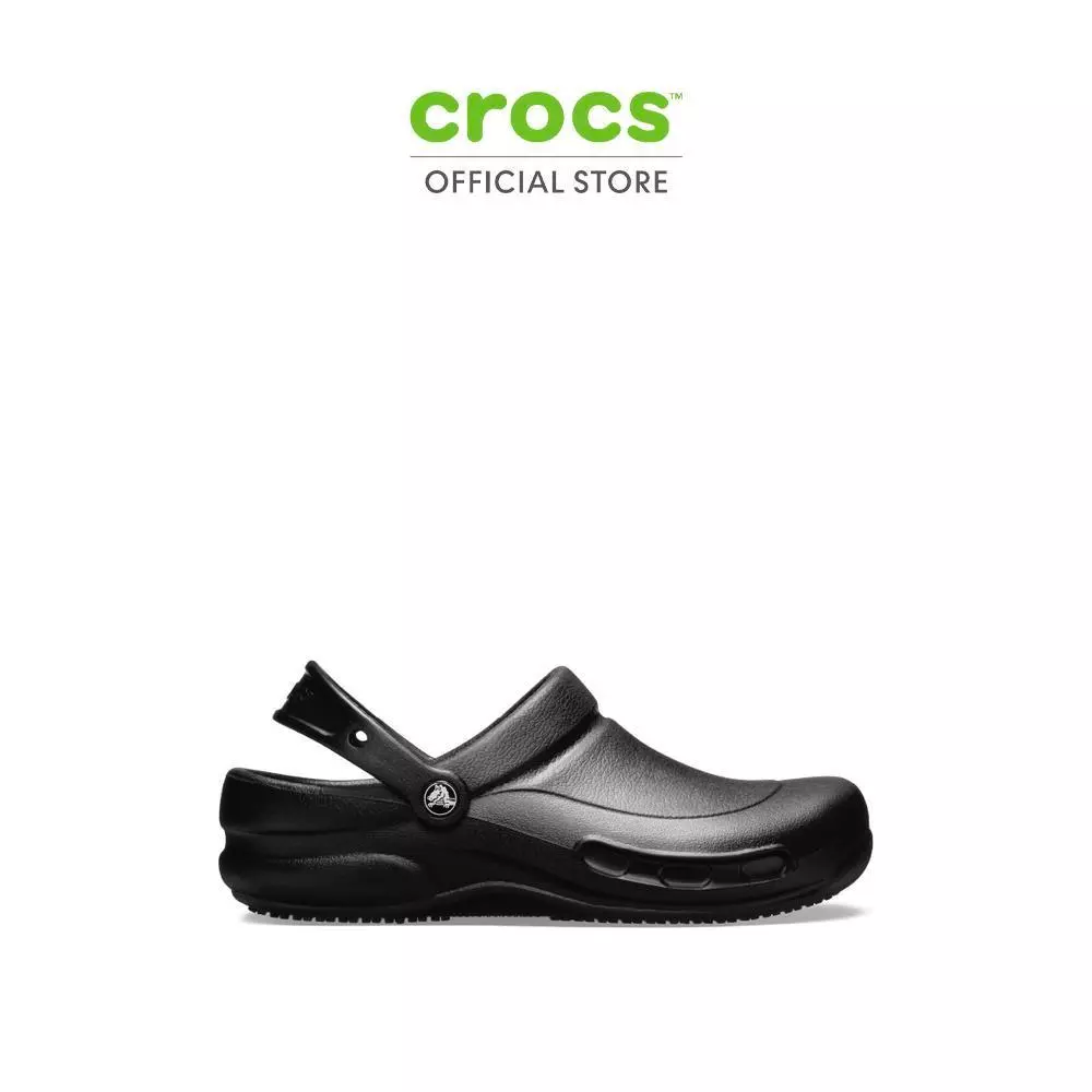 CROCS รองเท้าลำลองผู้ใหญ่ BISTRO WORK CLOG รุ่น 10075-001 - BLACK