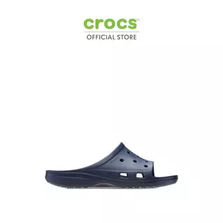 CROCS รองเท้าแตะผู้ชาย SATURDAY SLIDE - NAVY