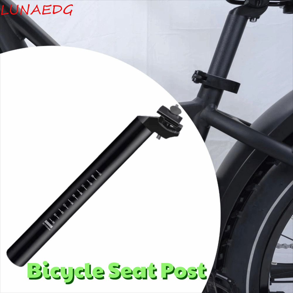 LUNAEDGE หลักอานจักรยาน, อลูมิเนียมอัลลอยด์ปรับ MTB ที่นั่งหลอด, ใช้งานได้จริง Superlight Integrate Design ติดตั้งง่ายจักรยานเสือหมอบ Seatpost จักรยานเสือภูเขา