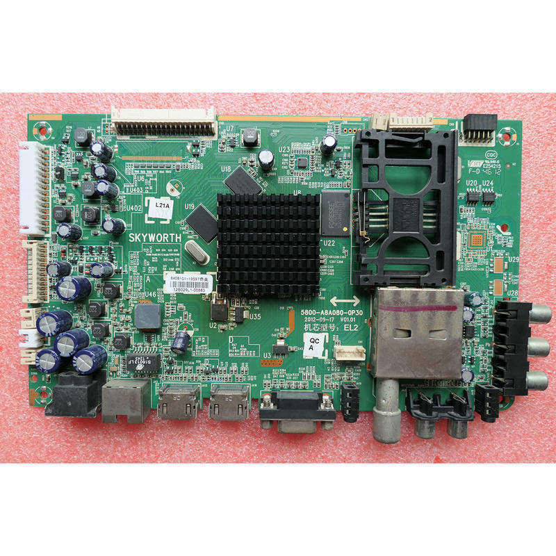 เมนบอร์ดทีวี LCD รุ่น Original Skyworth 42E580F 50E580F รุ่น 5800-A8A080-0P30 ผ่านการทดสอบและพร้อมจั