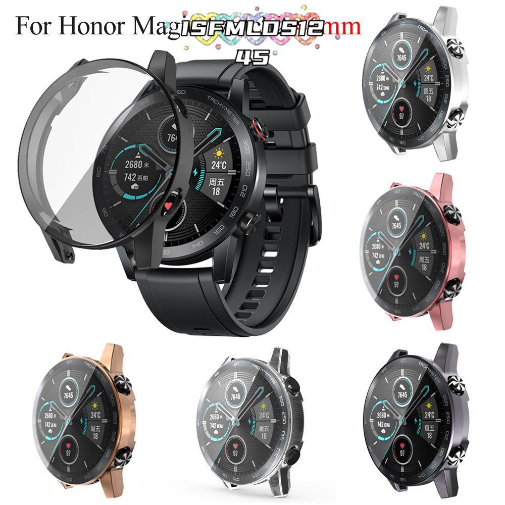ISFMLDS1245 ป้องกันหน้าจอ Slim Soft Ultra Thin 360 เต็มรูปแบบสําหรับ Honor Magic Watch 2 46 มม.