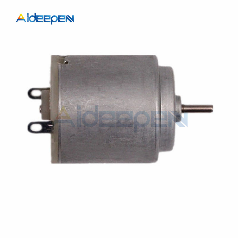 ข้อเสนอรายวัน Dc 3v 4.5v 5v 6v Dc Motor R260 Hobby Gear Toy Motor แปรงความเร็วสูง Dc Motor