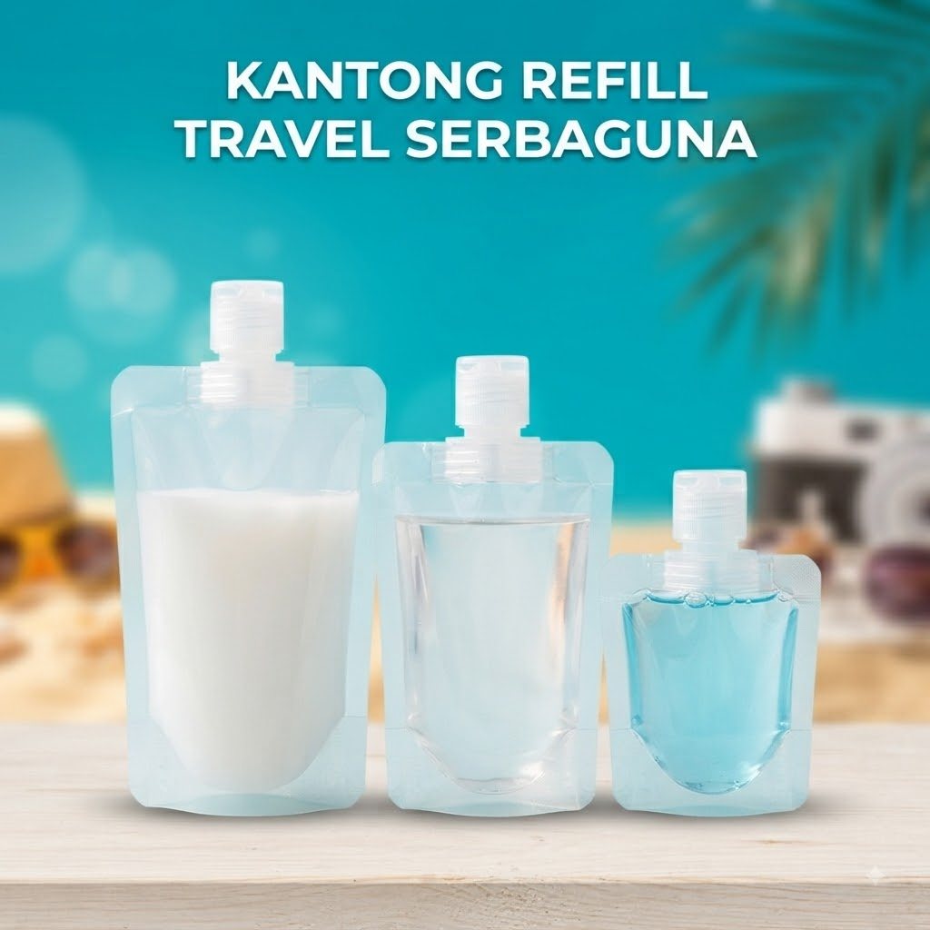 ACC REFILL BOTTLE สําหรับ TRAVEL LIQUID SHAMPOO SOAP REFILL