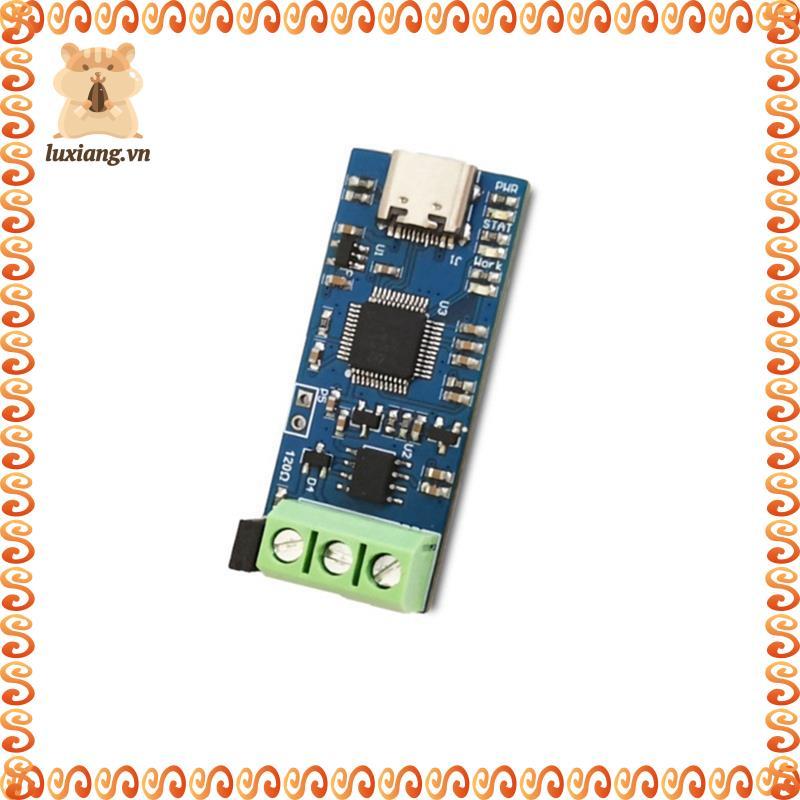 Type-C USB to CAN โมดูล 5V CAN Bus เครื่องวิเคราะห์ USB to CAN Converter โมดูล CANABLE V2.0 CAN-FD C