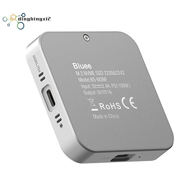 8-in One M.2 SSD Enclosure อะแดปเตอร์ฮับ USB C 10Gbps - รองรับ USB-C 3.2 และ USB-A 3.2 M.2 NVME 2230