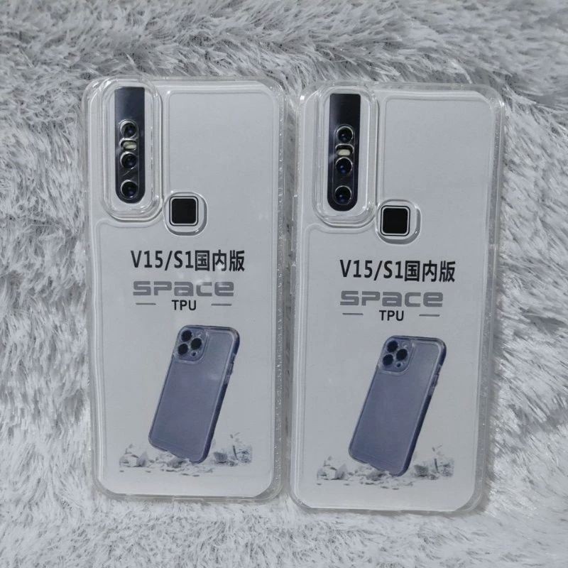 CASE / Casing Clear TPU Vivo V15 / V15 Pro / V17 / V19 / V17 Pro Silicone Bening