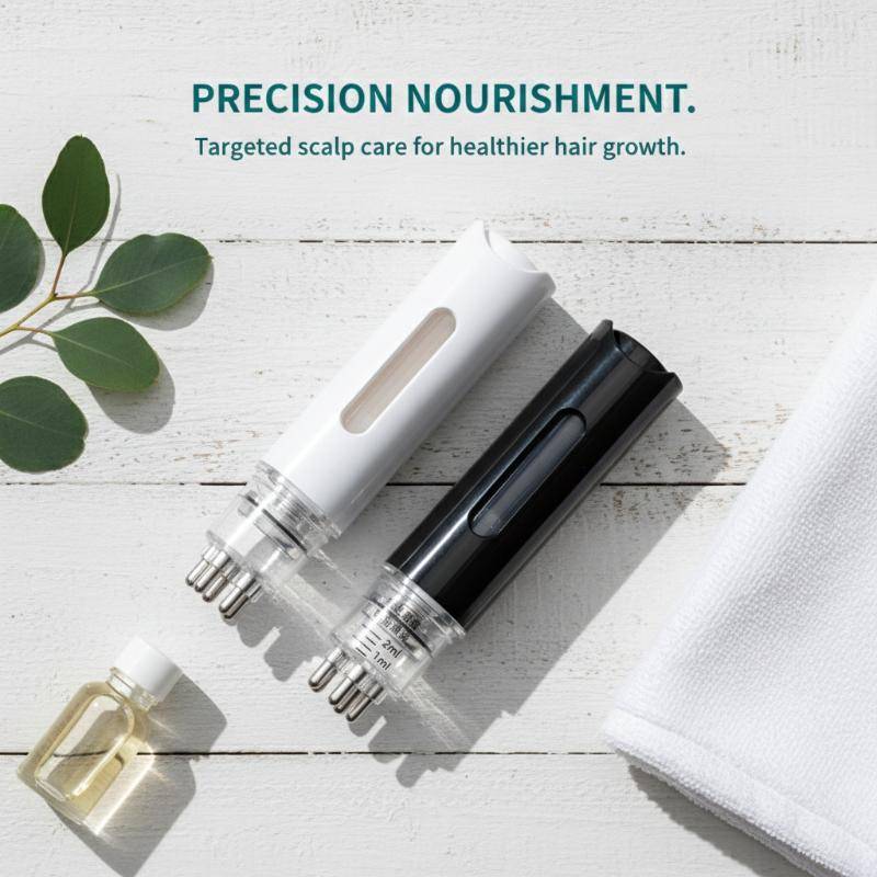 [DASK] 1 ชุด Liquid Guiding Massager แบบพกพา Scalp Applicator Liquidb Mini Massager Anti Hair Loss S