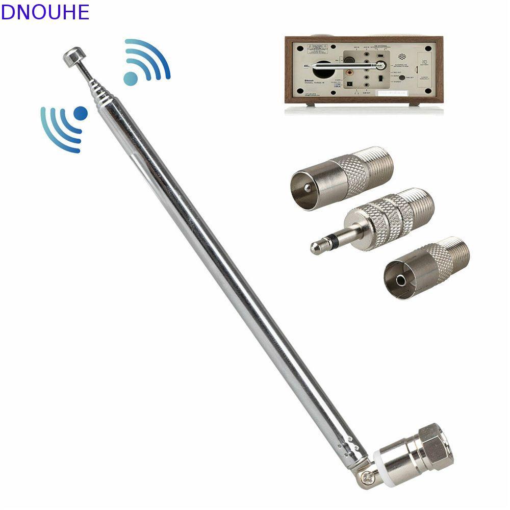 DNOUHE เสาอากาศ FM พร้อมอะแดปเตอร์ TV/3.5 Wave 5V 10W 86-106MHz