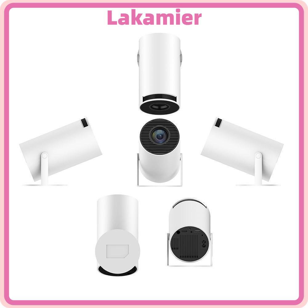 LAKA Smart Projector, WiFi สําหรับ Android Portable Projector, Auto Correction EU Plug Compact 4K Pr