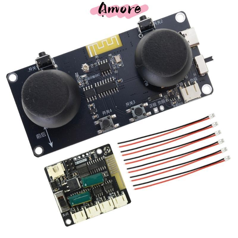 Amore Controller Module 2 4 GHz รีโมทและชุดบอร์ดรับสัญญาณ 8 ช่อง