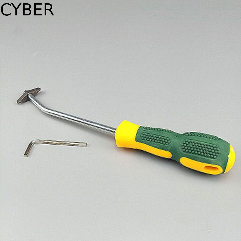 CYBER Tiles Gap Cleaner เจาะเหล็กทังสเตน Smooth Scraper Floor Sealant สําหรับผนังพื้นตะเข็บซีเมนต์เค