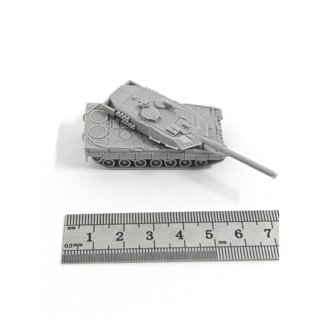1/144 Scale Leopard 2A6 Main War Tank 3D Printing Scale รุ่น 3HN8