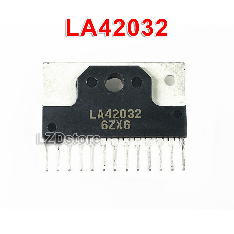 2 ชิ้น LA42032 SIP-13 2 ช่องเครื่องขยายเสียงชิป IC ใหม่