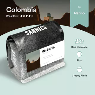 เมล็ดกาแฟ โคลอมเบีย เอ็กเซลโซ ดีแคฟ (Swiss Water Process) Colombia, Excelso, Decaf Swiss Water Process (SWP)