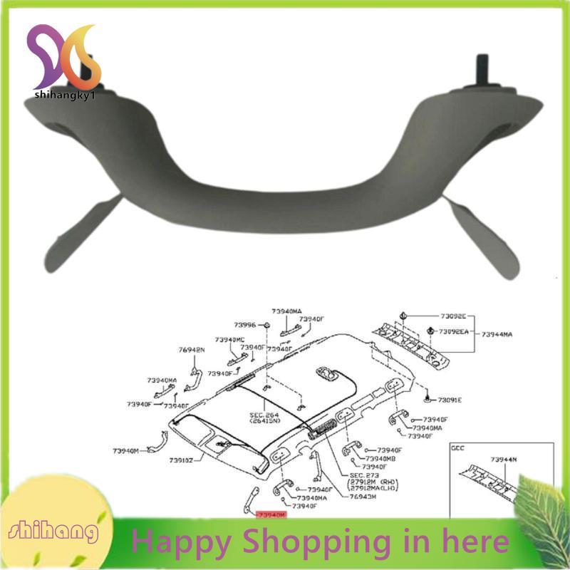 รถหลังคาด้านหน้าจับ A-Pillar Grab Handle Assist 73940-1LA0C สําหรับ Y62 QX56 QX80 2014-22 739401LA0C