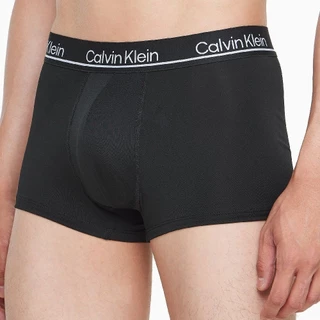 CALVIN KLEIN กางเกงในผู้ชายแพ็ค 3 ชิ้น Ck Micro Plus ทรง Low Rise Trunk รุ่น NP2752O 001 - สีดำ