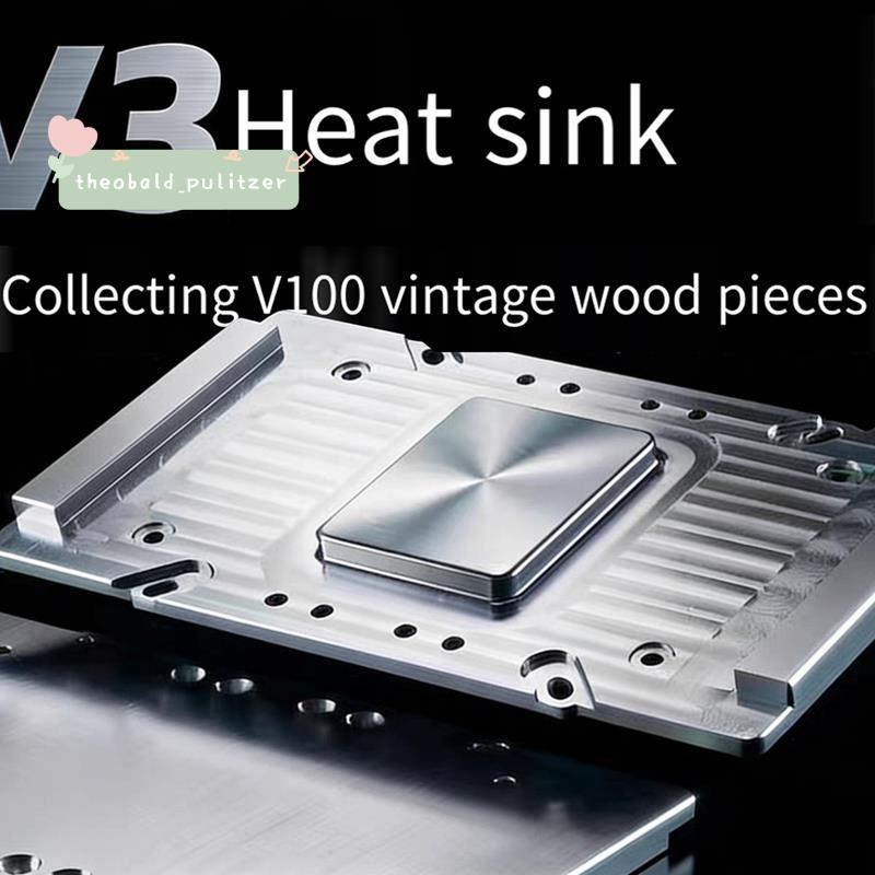 สําหรับ SXM2 GPU Cooler V100 SXM2 กราฟิกการ์ด Vapor Chamber ฮีทซิงค์แผ่นความร้อน Cooling Adapter Boa