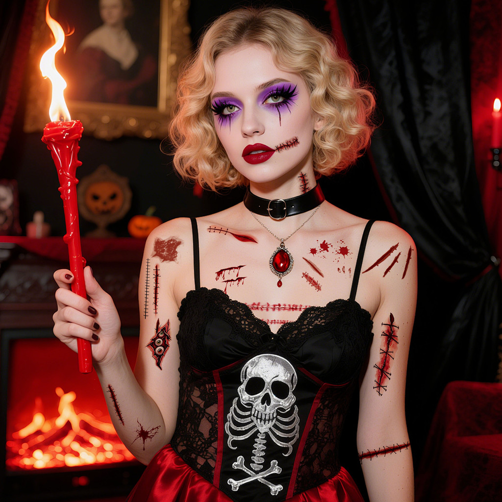 Gift HALOWEEN ตะกร้าของแถม TATTOO แบบสุ่ม 1 ชิ้น
