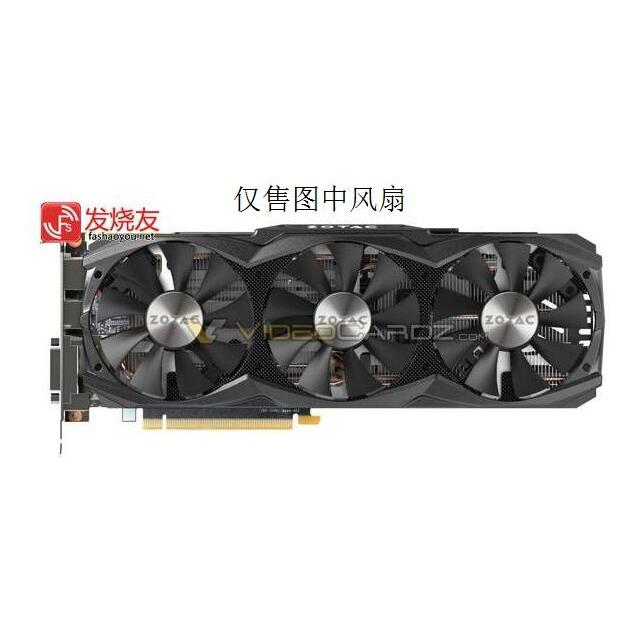[หม้อน้ําขายร้อน] ZOTAC/ZOTAC GTX980Ti AMP 980Ti/TITANX ARCTICSTORM พัดลมระบายความร้อนการ์ดกราฟิก
