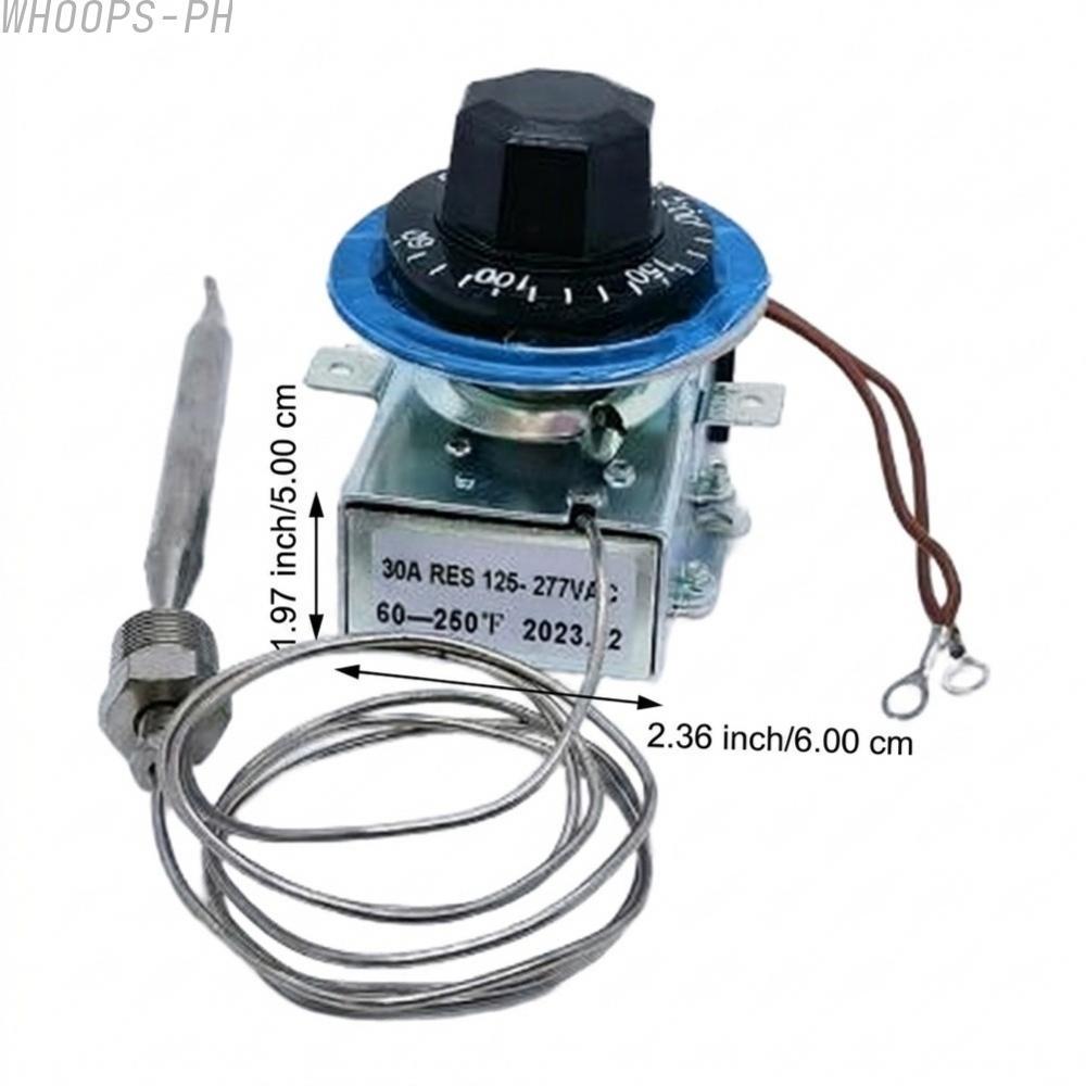 เทอร์โมสตัทสําหรับงานหนัก 30A สําหรับการติดตั้งที่รองรับ Robertshaw 60F-250F Range