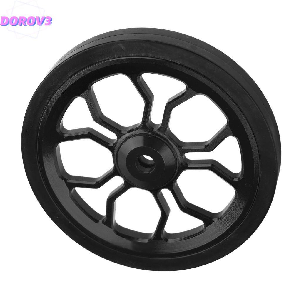 DOROV3 Bike Easy Wheel, พร้อมสกรู 80 มม.เส้นผ่านศูนย์กลางพับจักรยาน Easy Wheel, ทนทานแบบพกพา Rolling