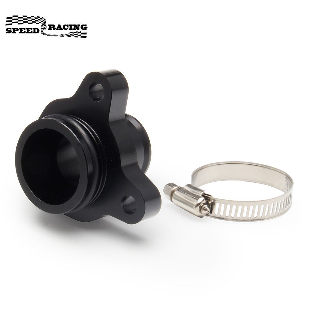 SPEED อลูมิเนียมข้อต่อท่อน้ําสําหรับ BMW N54 335i 335 11537541992 11537544638 N54 N53 N52 เครื่องยนต
