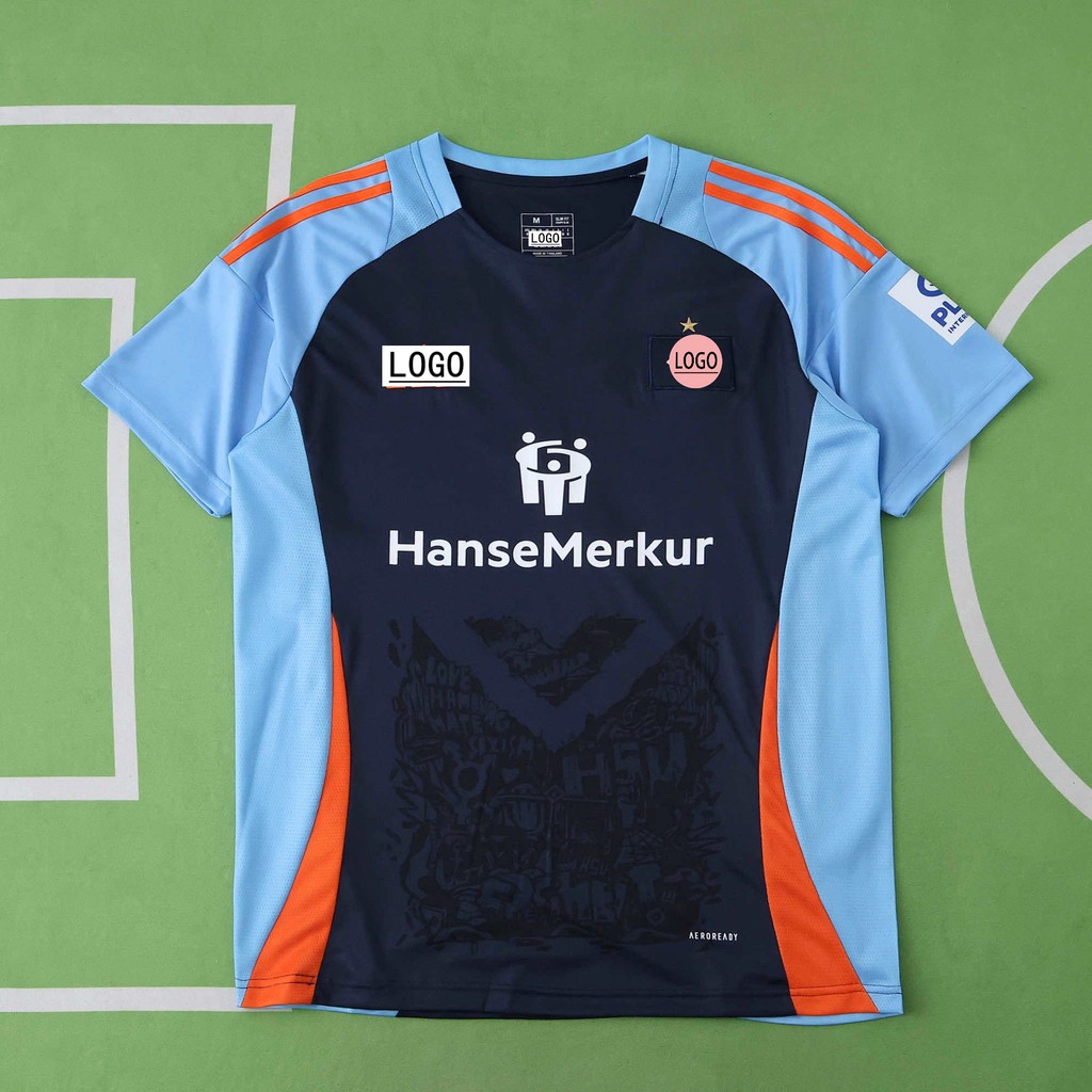 2526 Game Season Burger (Hamburger SV) Concept Version Fan Version เสื้อกีฬาระบายอากาศ