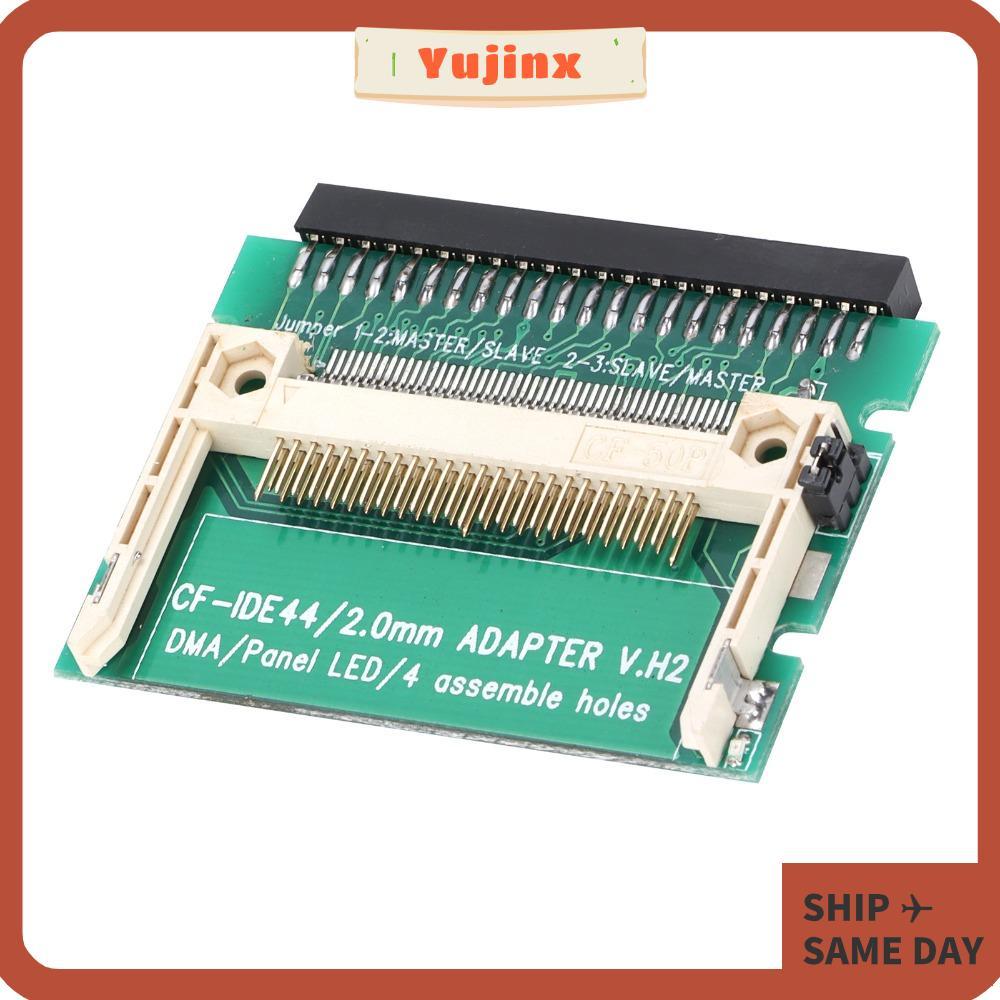 YUJINX Compact Flash Adapter, สะดวกทนทาน CF to IDE Adapter, แบบพกพาทนทานสวมใส่ง่าย 44pin CF Card Ada