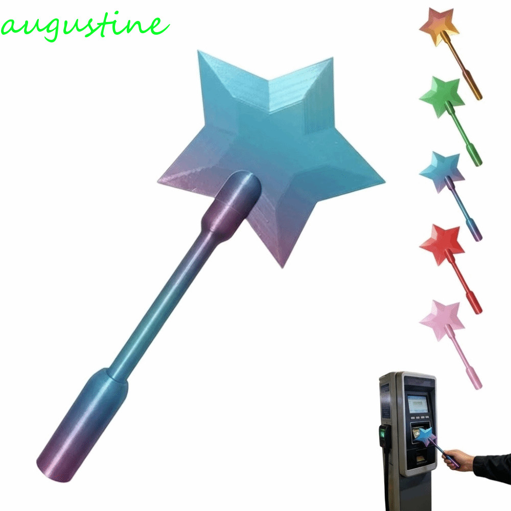 AUGUSTINE 3D พิมพ์ Wand Tap To Pay, น้ําหนักเบาแบบพกพา Contactless การชําระเงินแขน, ของขวัญเด็กตลก 3