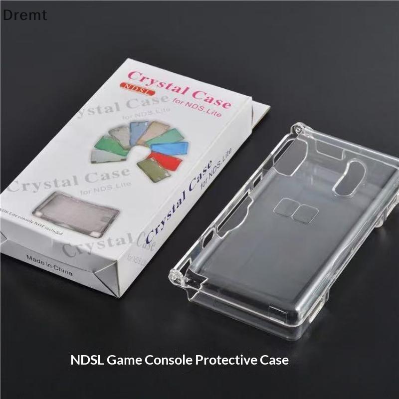 Dremt NDSL โปร่งใสป้องกันกรณี Anti-Scratch เกมเลนส์หน้าจอ HD สําหรับ NDSL คอนโซลเกมมือถือซ่อม
ฝาครอบ