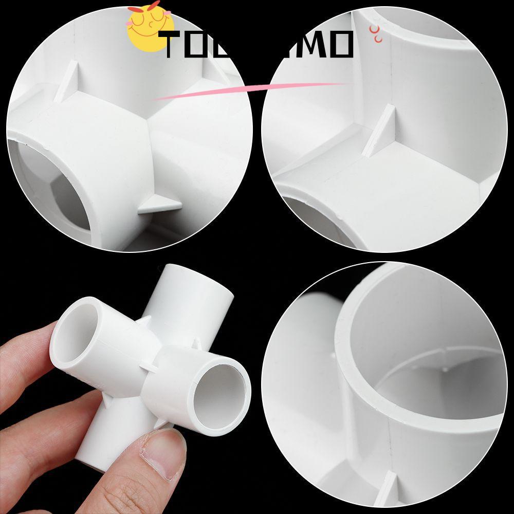 TOCOSMO อุปกรณ์ท่อน้ําท่อ Stereoscopic 3 WAY 4 WAY 5 WAY 6WAY Connector