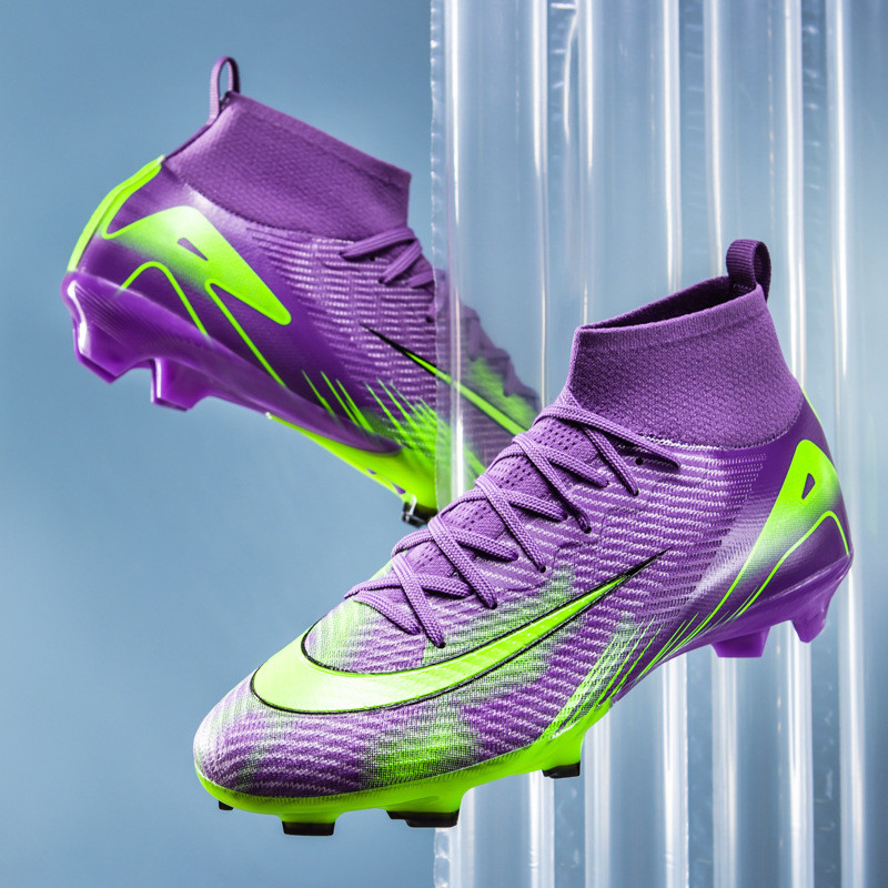Football Spikes tf Shoes ag Fragmented Football Training High New Style Spiked Mens Football Boots