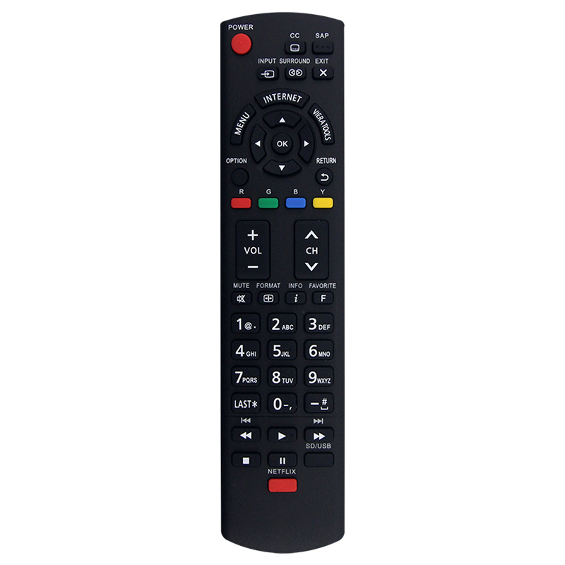 ใช้งานร่วมกับ Panasonic TV TC-L60E55 TC-60LE554 TC-55LE54 TC-L42E50 TCL60E55 TC60LE554 รีโมทคอนโทรล 