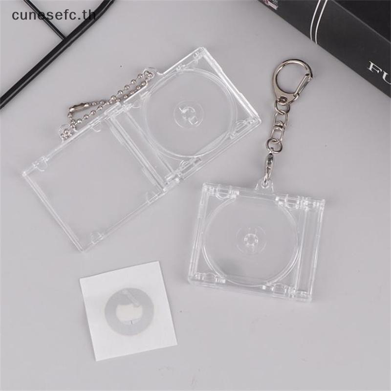 Mini NFC Functional CD Disc Case Key Chain Peripheralmemorative Album Key Holder สําหรับ DIY Bapa จี