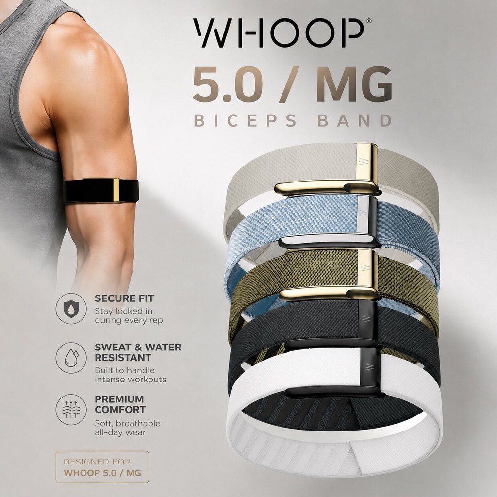 เหมาะสําหรับ whoop5.0 MG สร้อยข้อมือ Armband Biceps ไนลอน Biceps กีฬาเปลี่ยนเข็มขัด PEAK/LIFE