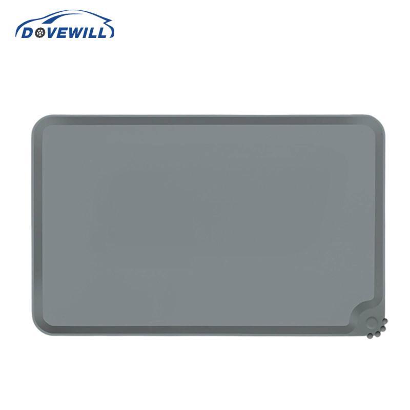 [Dovewill] Pet Feeding Mat Easy to Freshpet Feeding Mat with Lifted Edge Eating Tray BPAno Feeder Pa